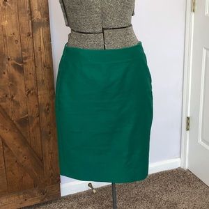 J.Crew cotton pencil skirt